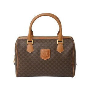 Celine Speedy Handbag Boston Bag Macadam Brown